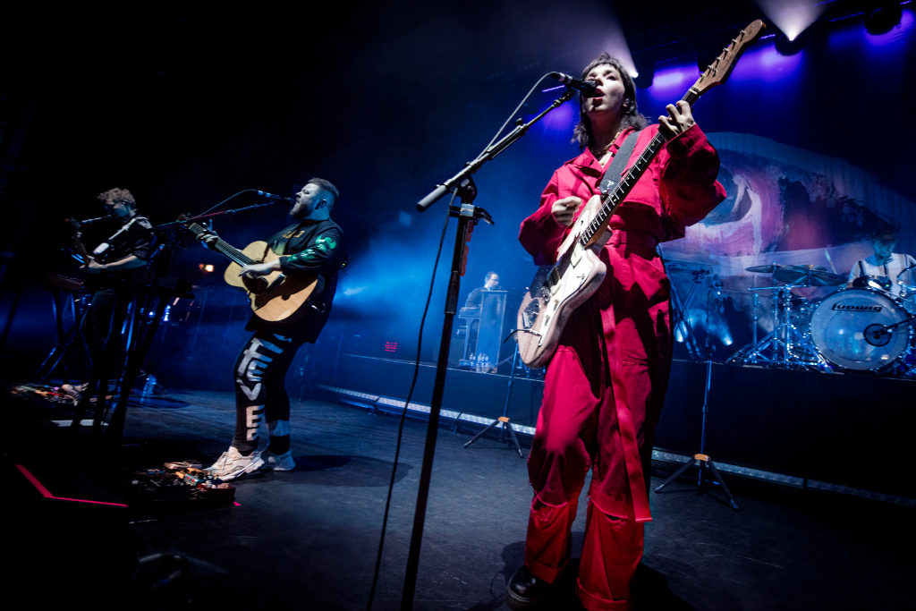 The Monsters live on tour